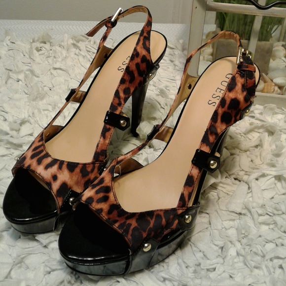 Clearance 🔴 Guess Heels Cheetah - Picture 2 of 5